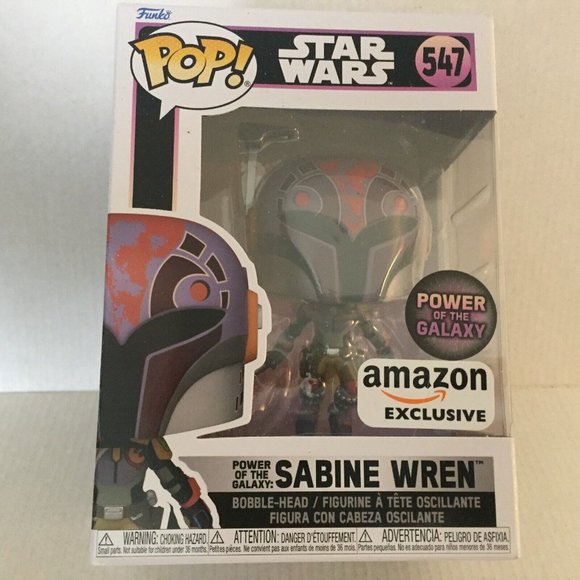NEW Star Wars Sabine Wren Power of the Galaxy Exclusive Funko Pop Figure #547 - Picture 2 of 8